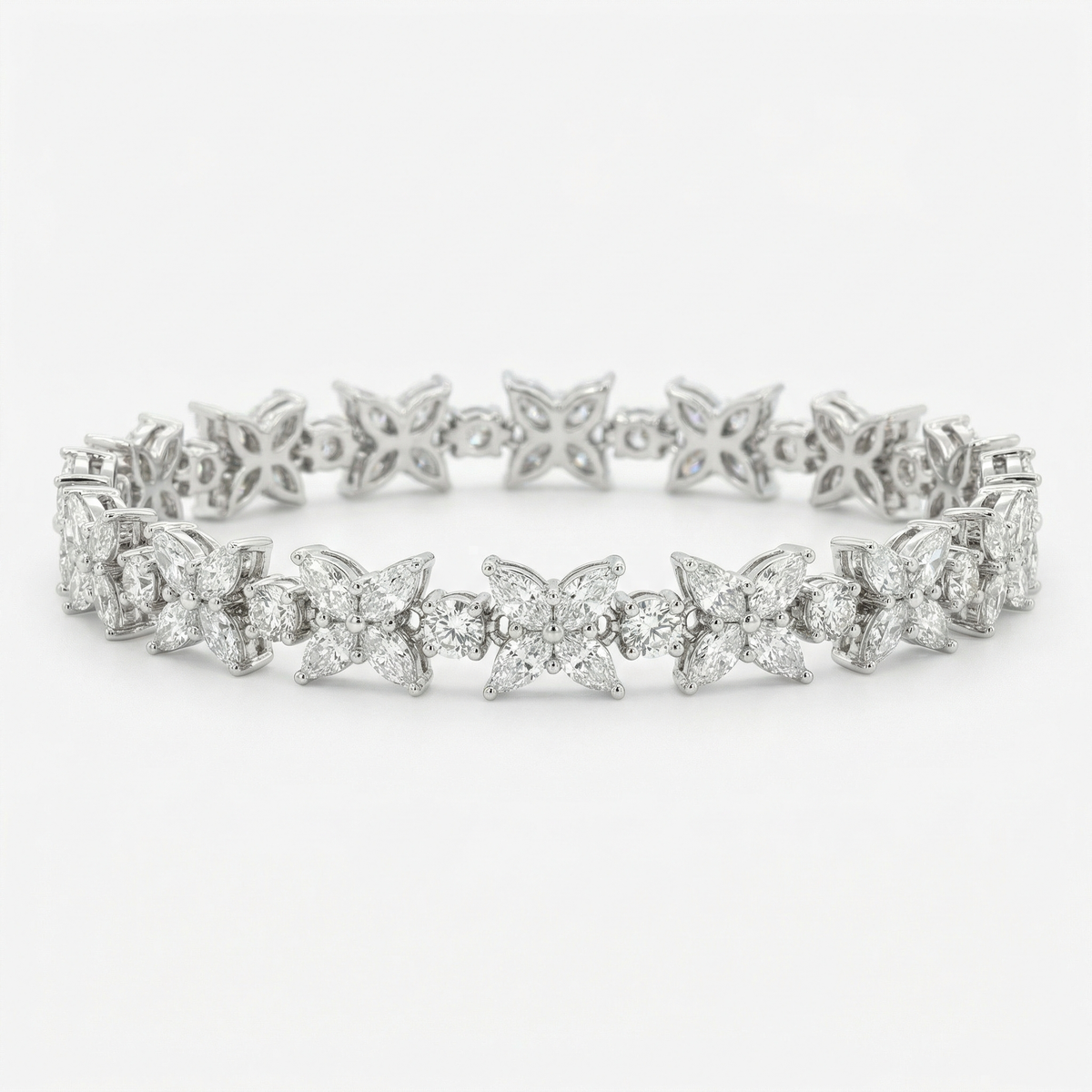 Star Marquis Halo Bracelet
