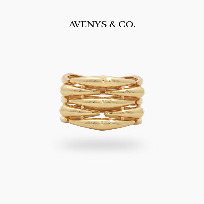 Timeless Eternal Ring – on Yellow Gold