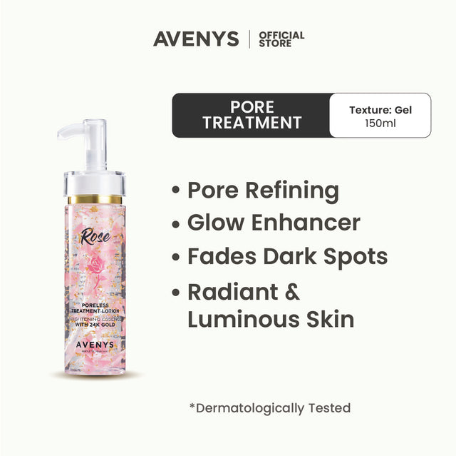 AVENYS ROSE Poreless Treatment Lotion