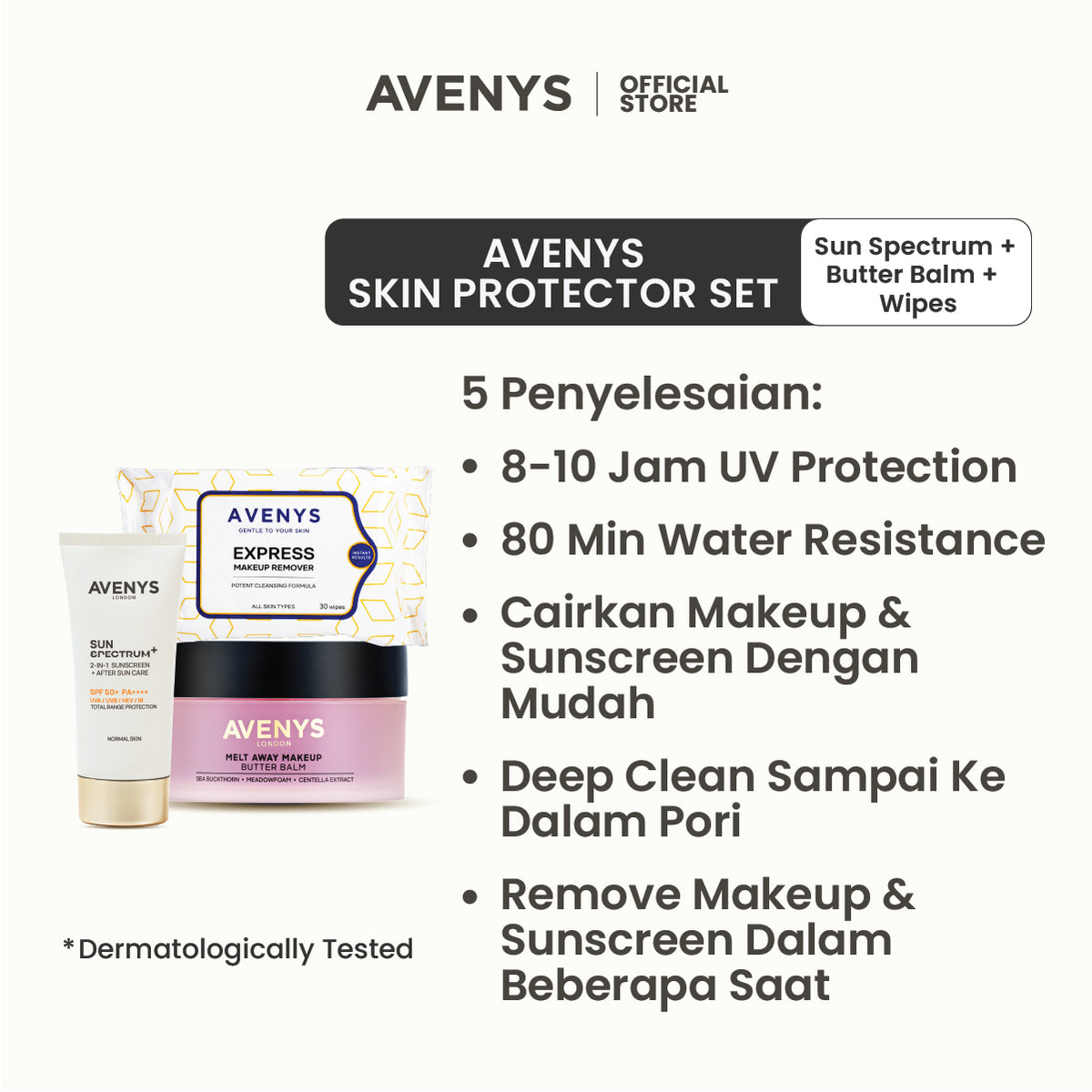 AVENYS SKIN PROTECTOR SET