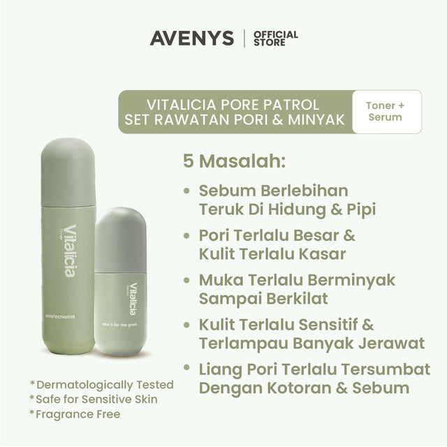 SET RAWATAN PORI & MINYAK