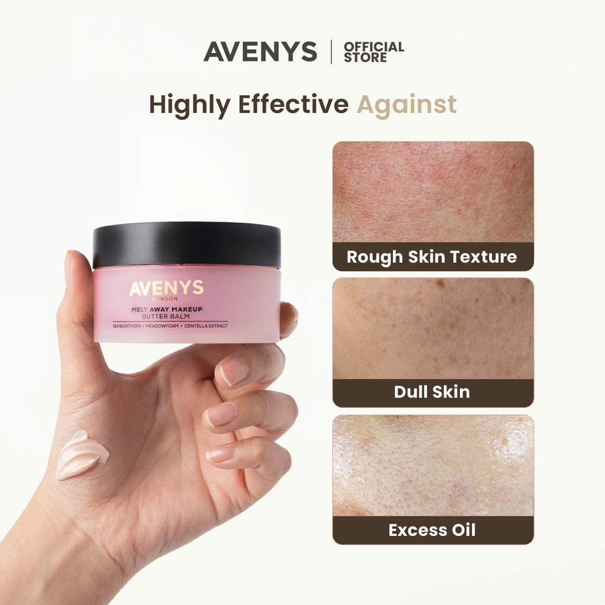 AVENYS Melt Away Makeup Butter Balm