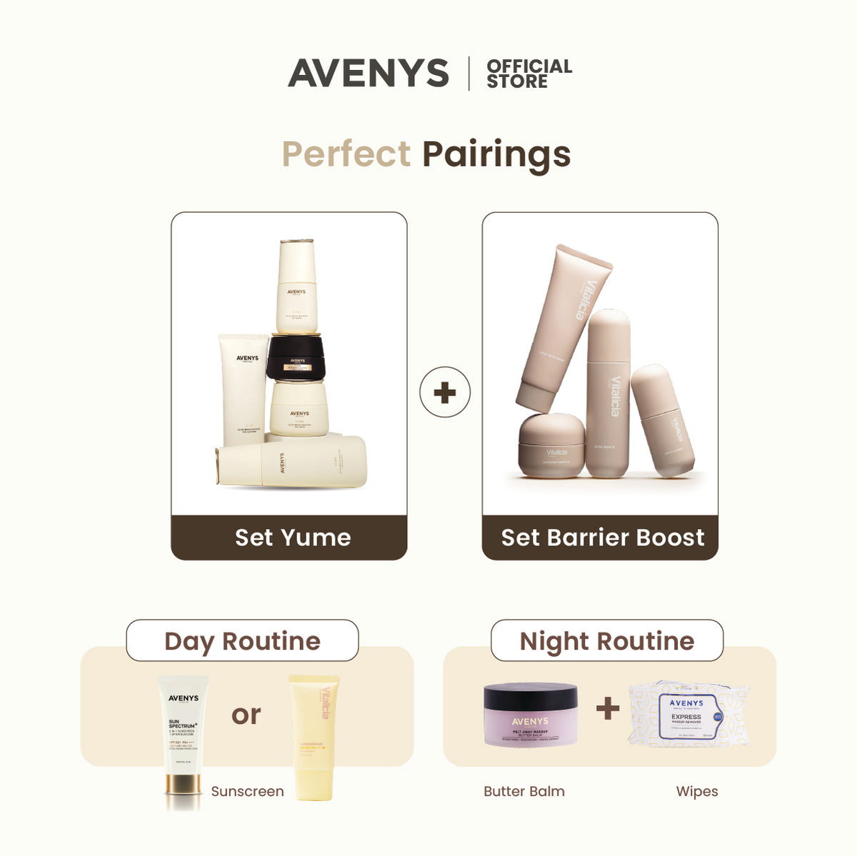 AVENYS Melt Away Makeup Butter Balm