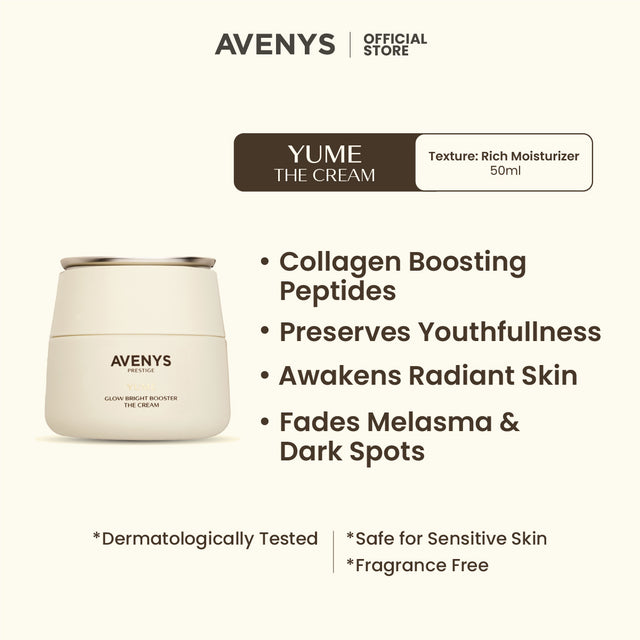AVENYS Prestige YUME Glow Bright Booster The Cream