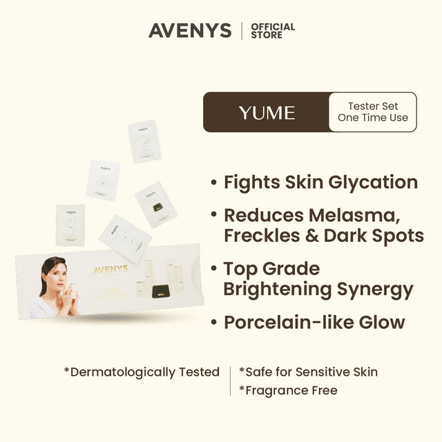 AVENYS Prestige YUME Glow Bright Booster Trial Set