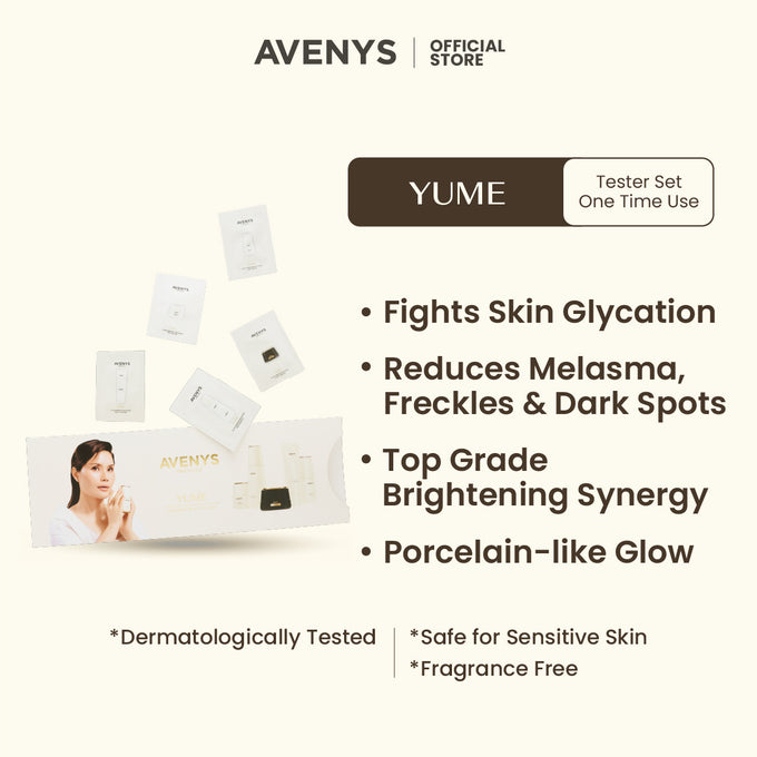 AVENYS Prestige YUME Glow Bright Booster Trial Set
