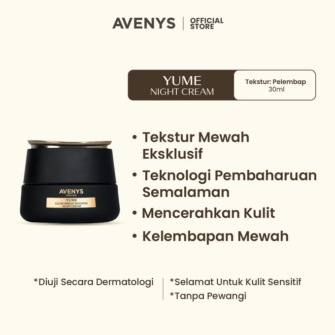 AVENYS Prestige YUME Glow Bright Booster Night Cream