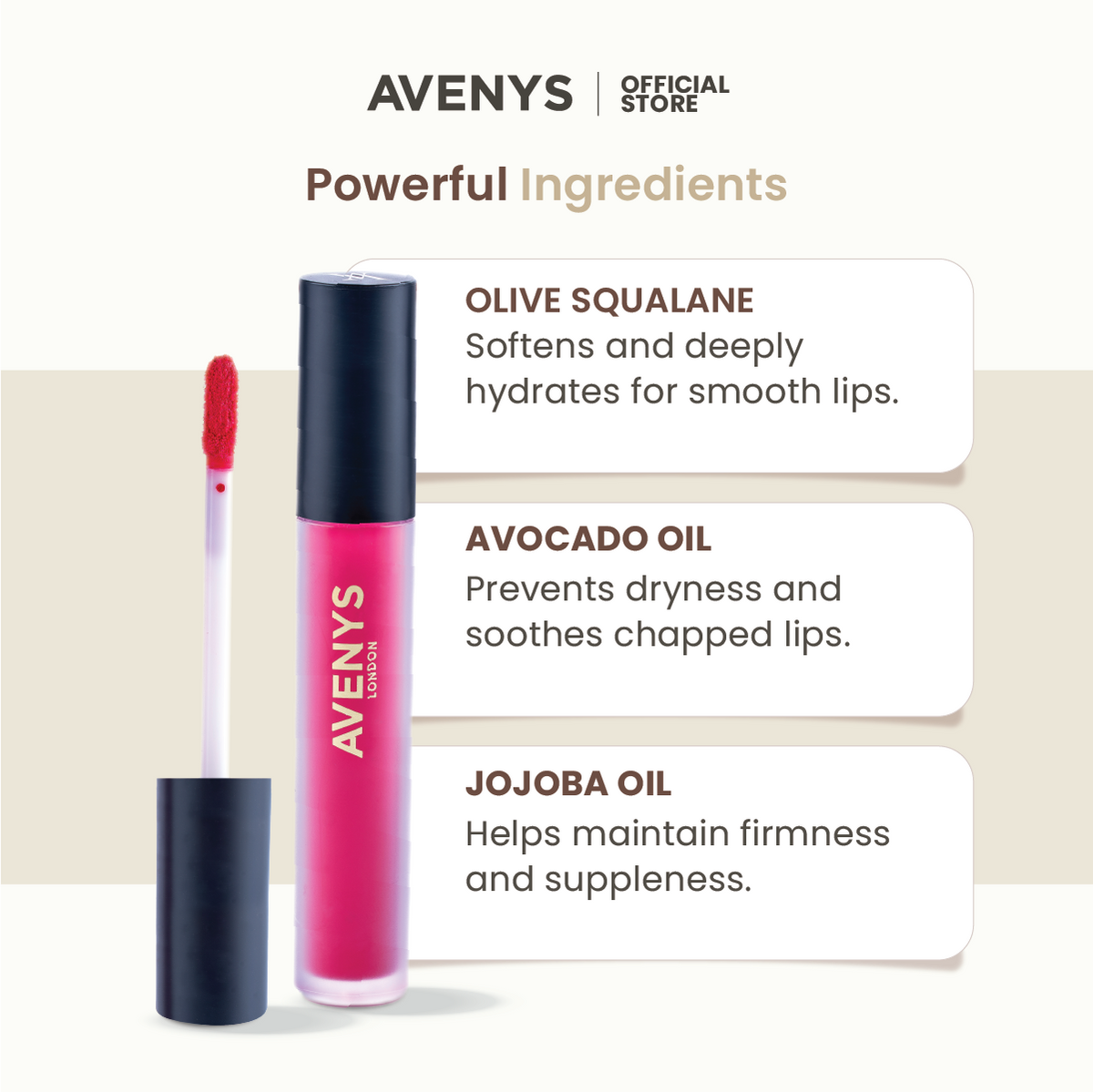 AVENYS Cloud Soft Matte Lip Mousse