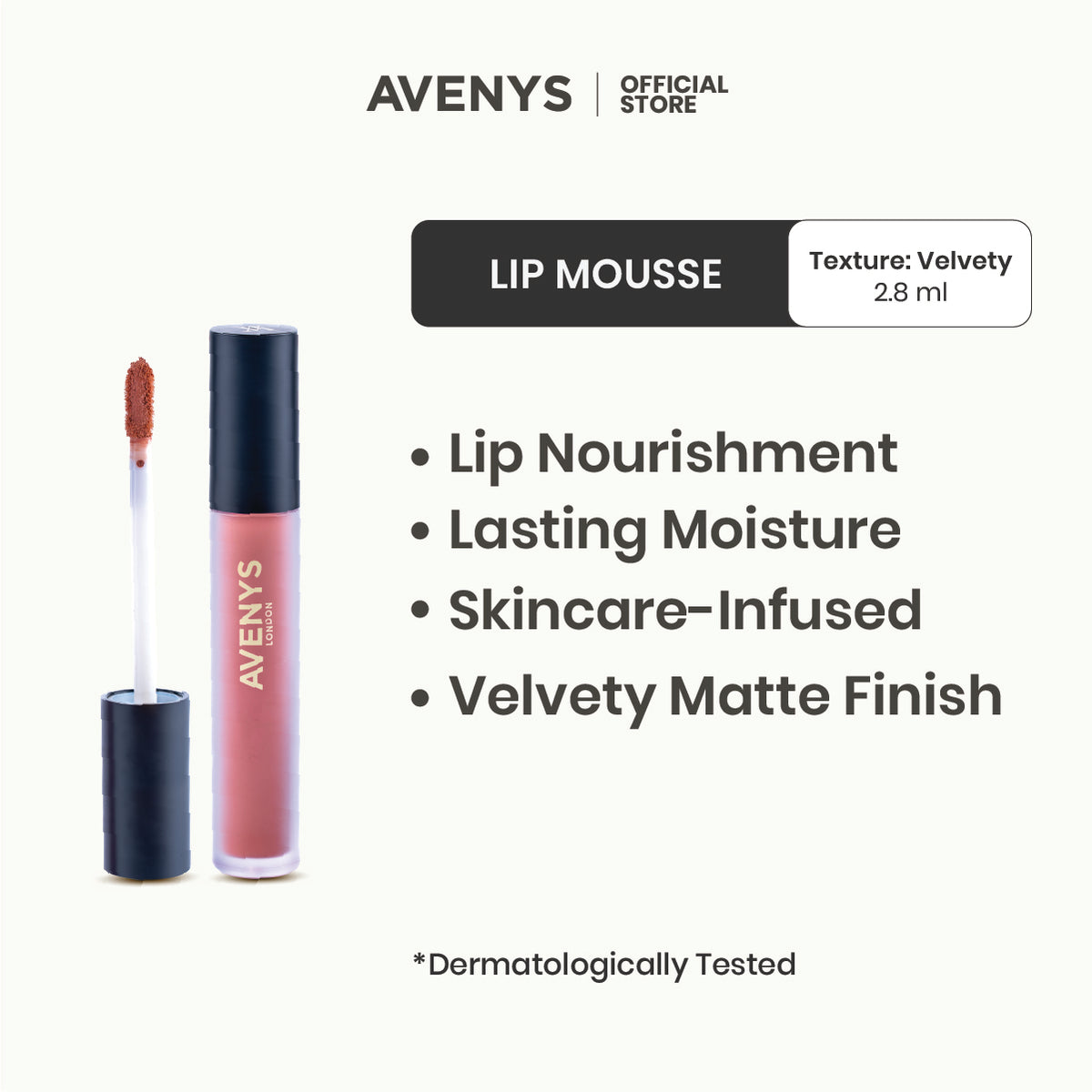 AVENYS Cloud Soft Matte Lip Mousse