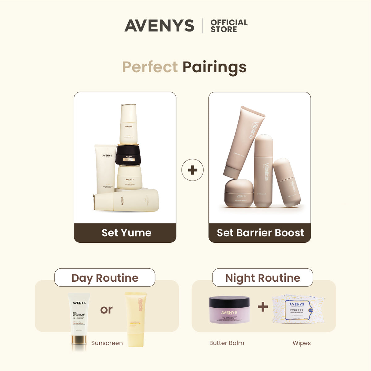 AVENYS Prestige YUME Glow Bright Booster The Essence