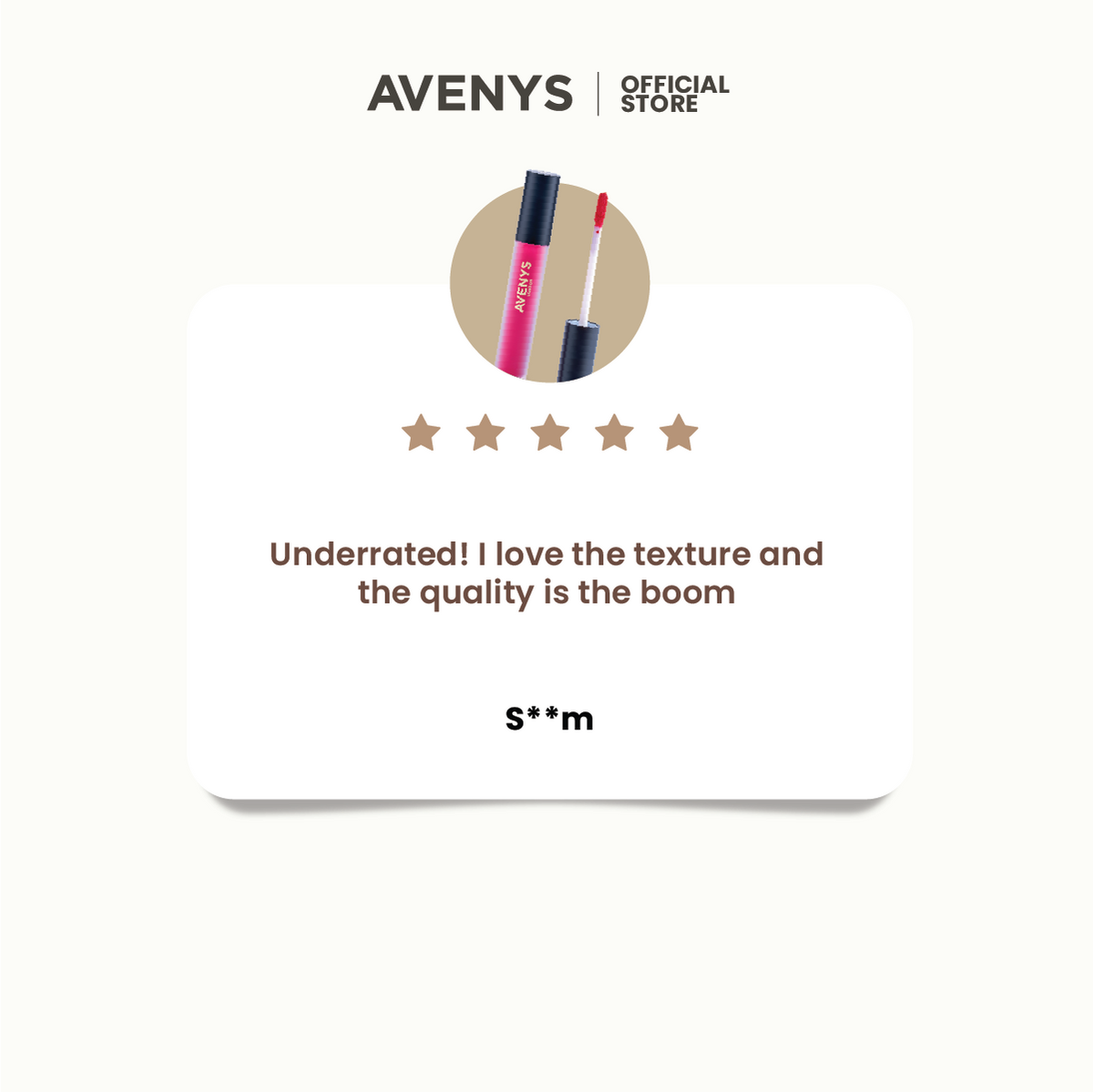 AVENYS Cloud Soft Matte Lip Mousse