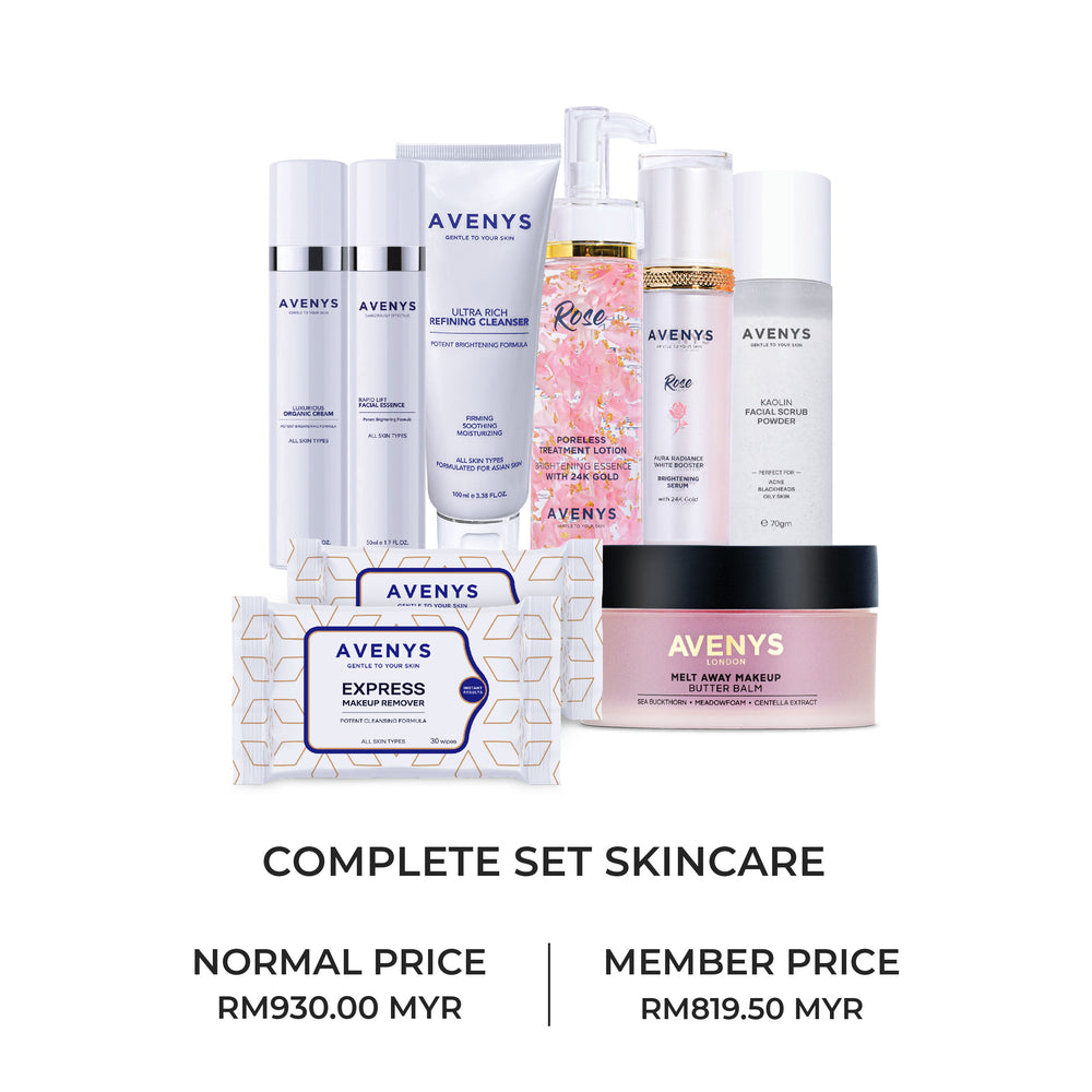 Complete Set Skincare Avenys