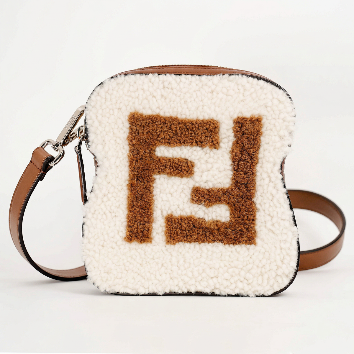 Fendi Toast Bag – FF Shearling