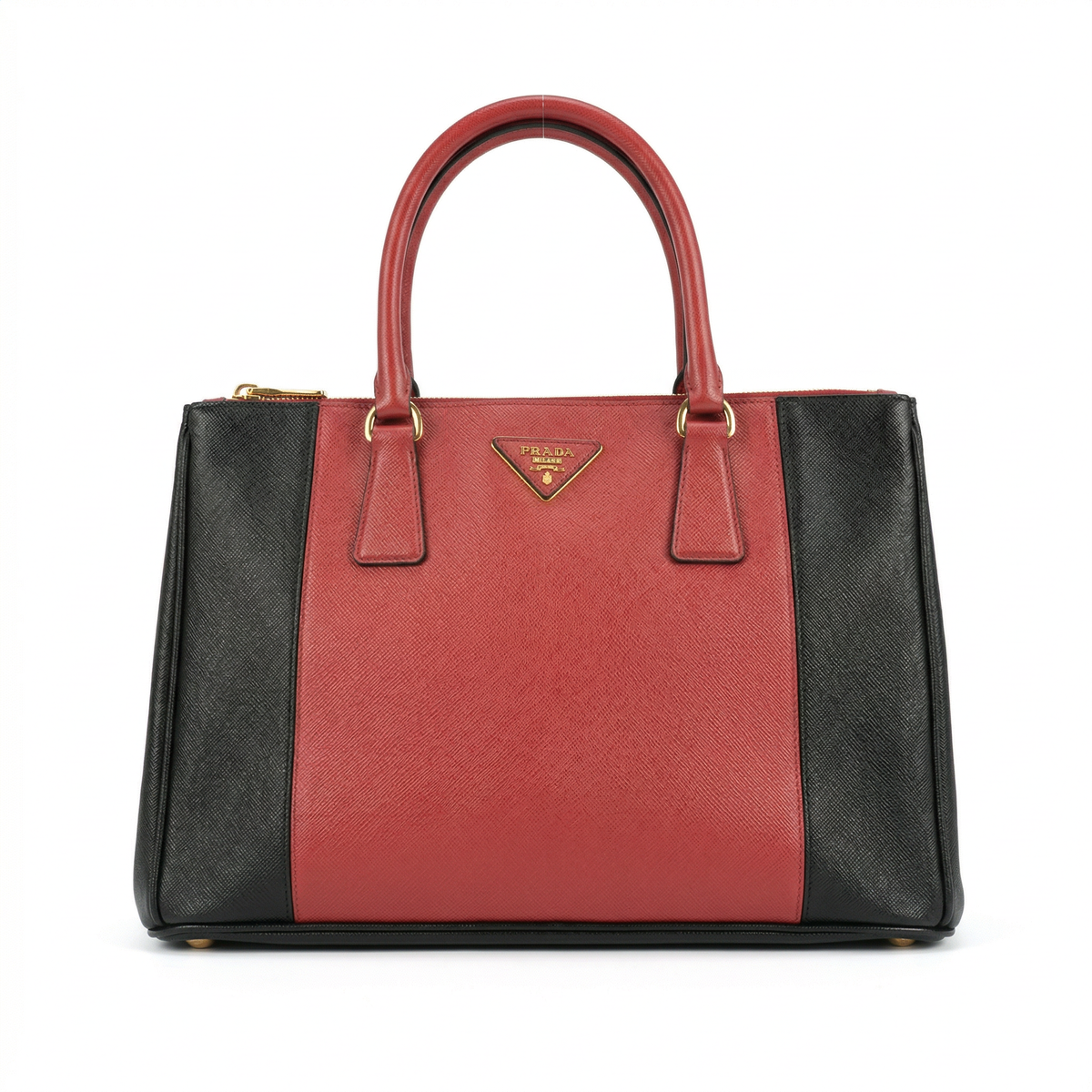 Prada Galleria Medium Tote – Saffiano Leather (Bi-Color)