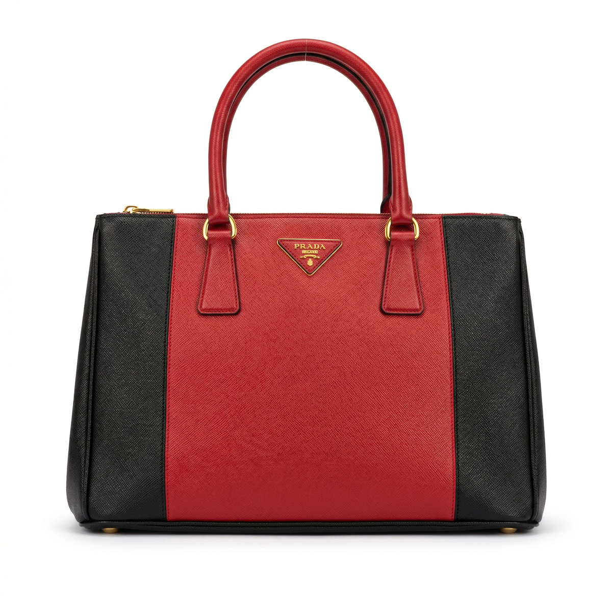 Prada Galleria Medium Tote – Saffiano Leather (Bi-Color)