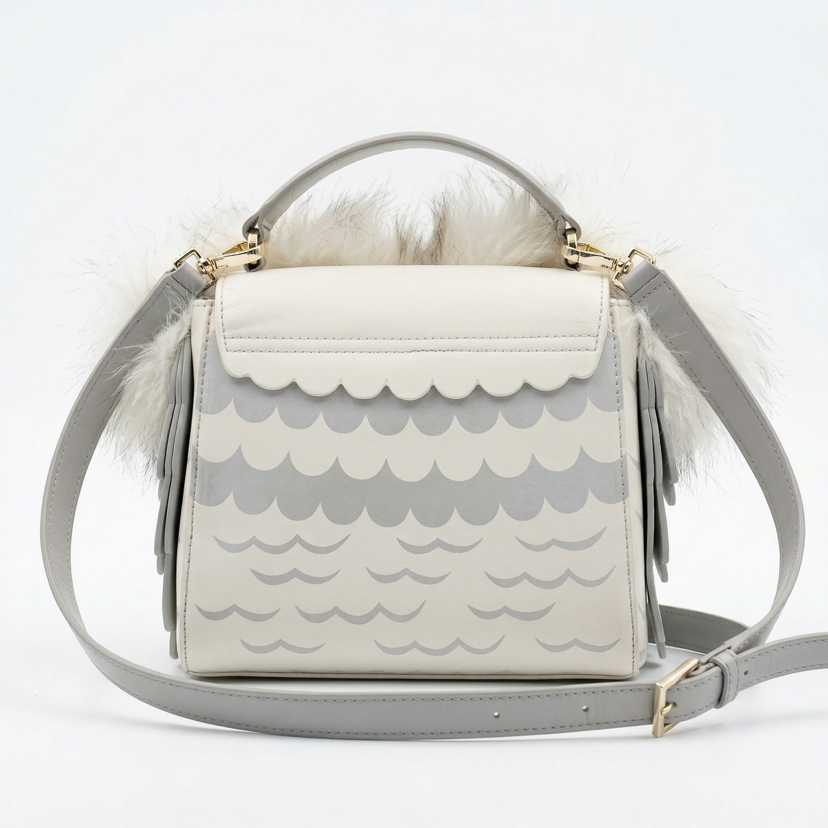 Kate Spade New York Blaze a Trail Furry Owl Shoulder Bag