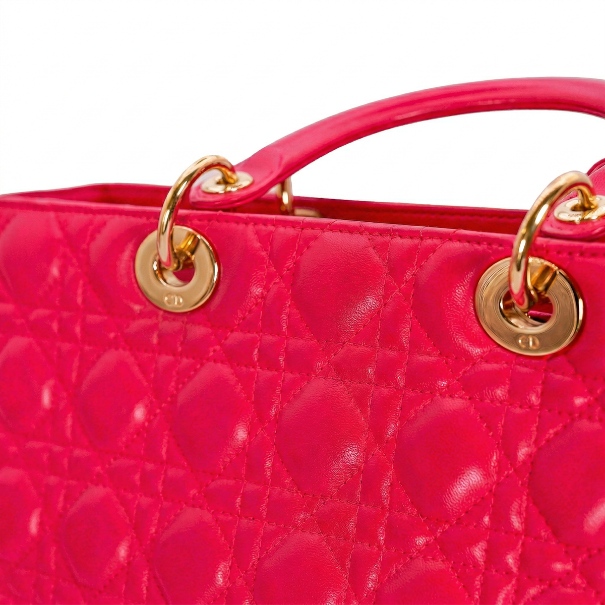 Dior Lady Dior Large – Cannage Lambskin