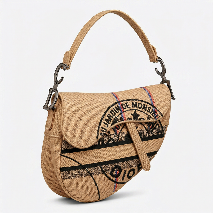 Christian Dior Saddle Bag – Toile de Jouy Canvas (St. Honoré Motif)