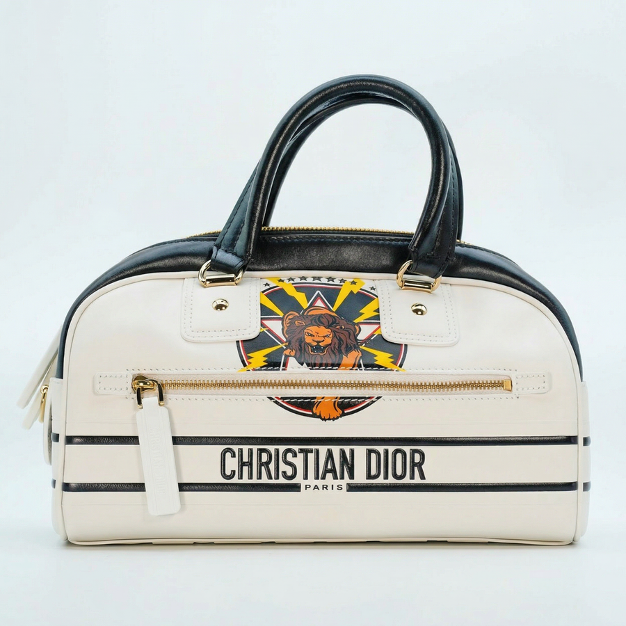 Christian Dior Vibe Bowling Bag – Calfskin