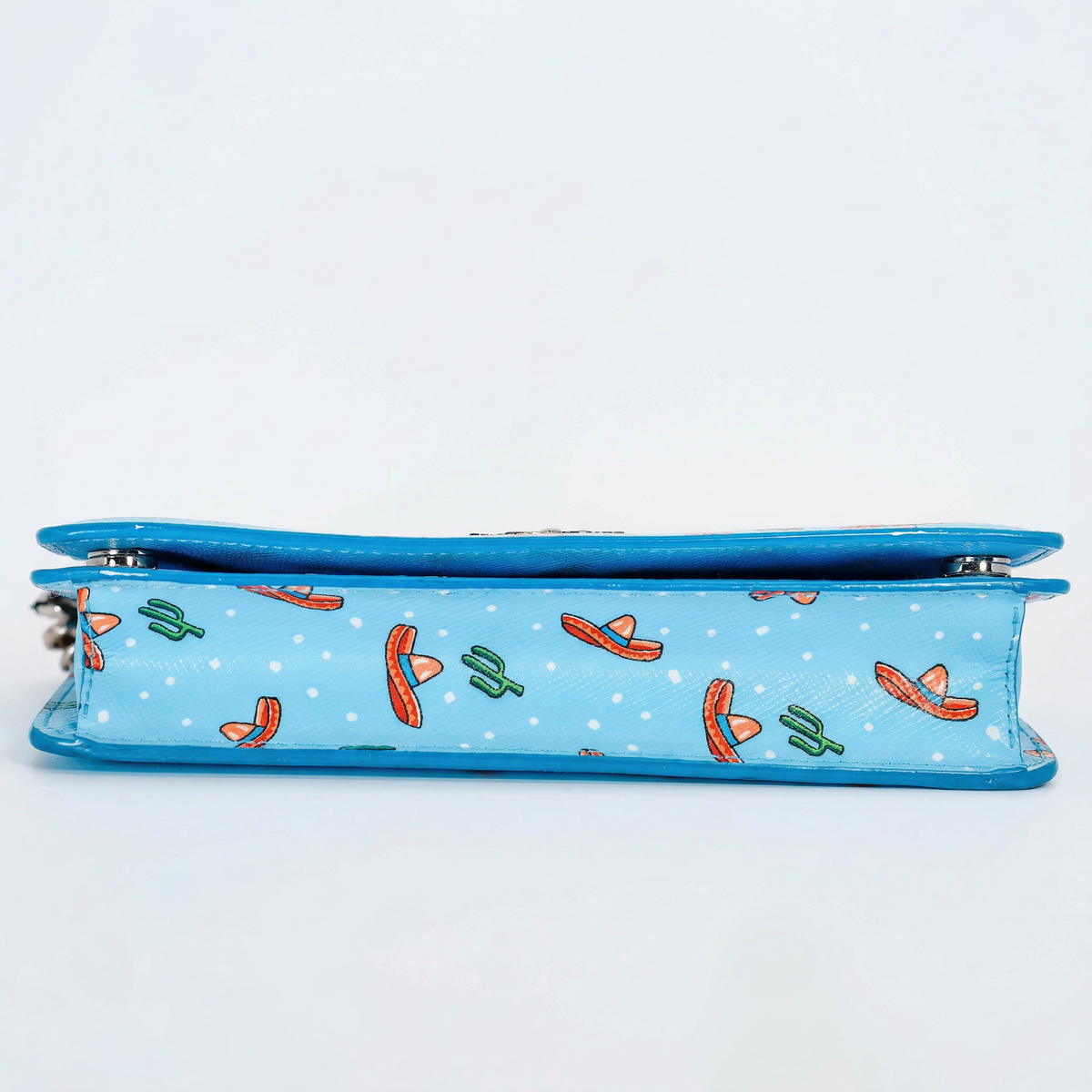Prada Saffiano Wallet-on-Strap – Sombrero and Cactus Print
