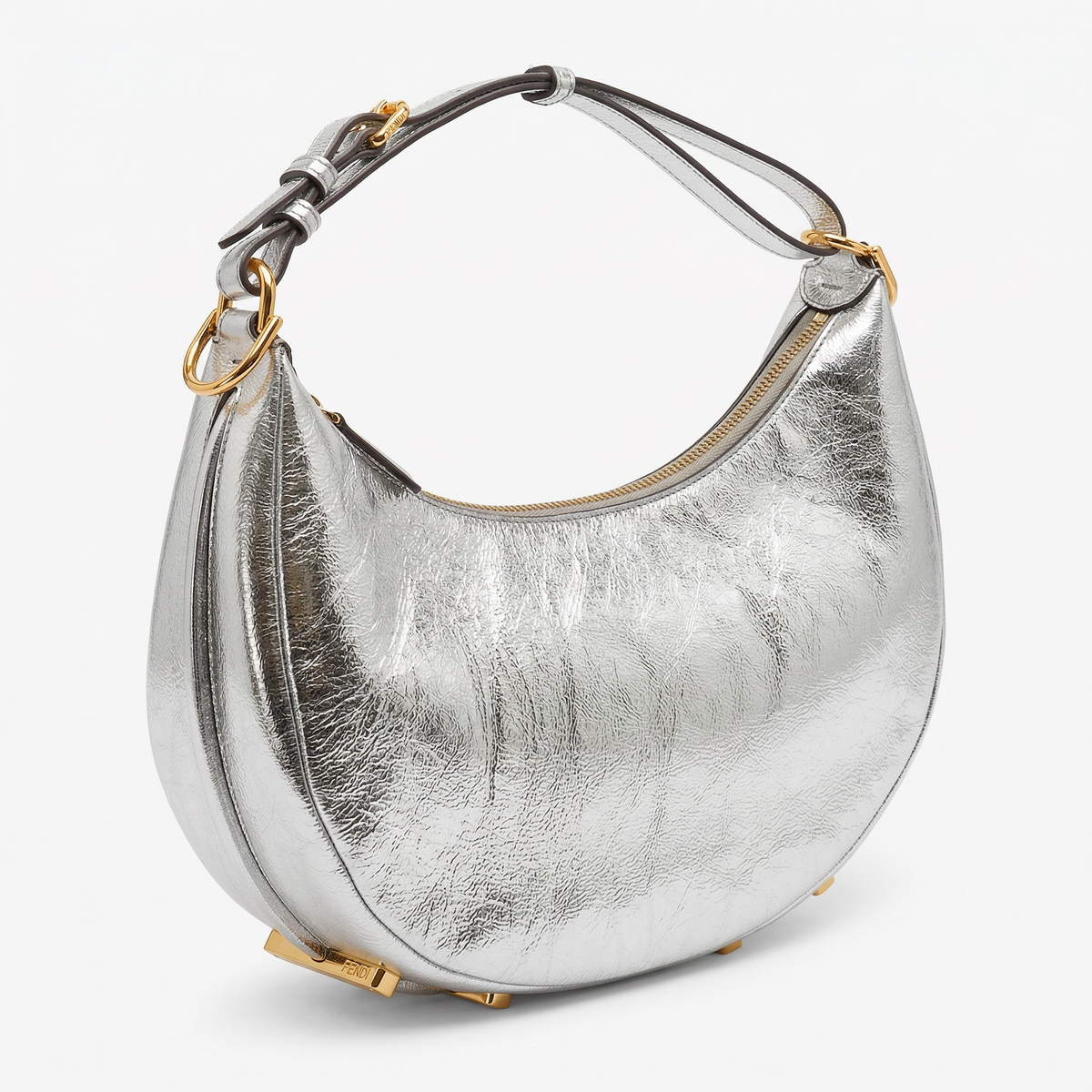 Fendi Fendigraphy Small – Metallic Leather