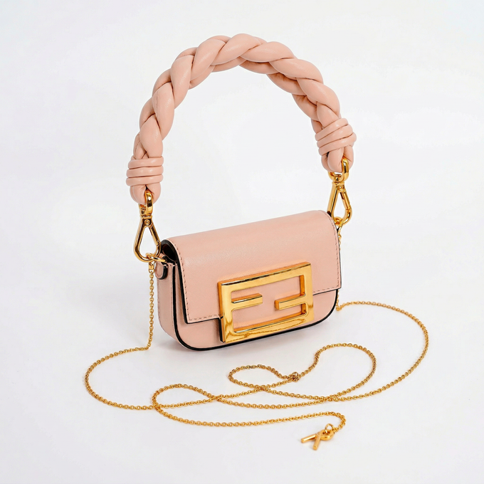 Fendi Nano Baguette Maxi Handle Charm – Leather