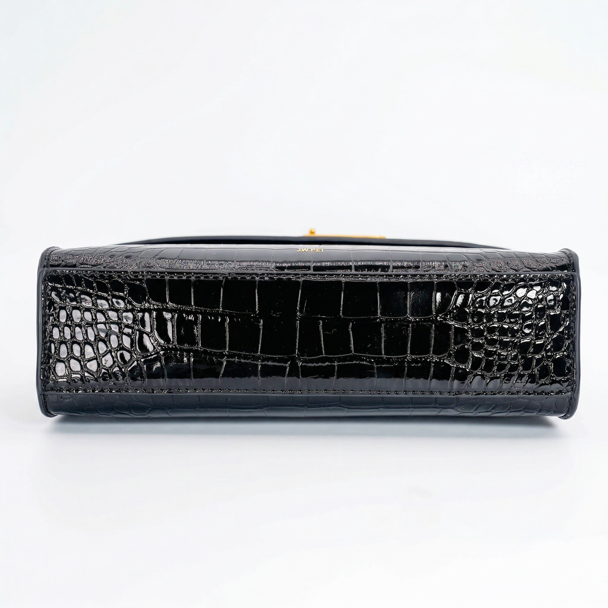 JW PEI Harlee Top Handle - Croc-Embossed - Black