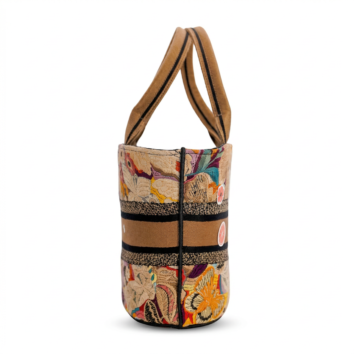 Dior Book Tote Medium – "Petites Fleurs" Raffia Embroidery
