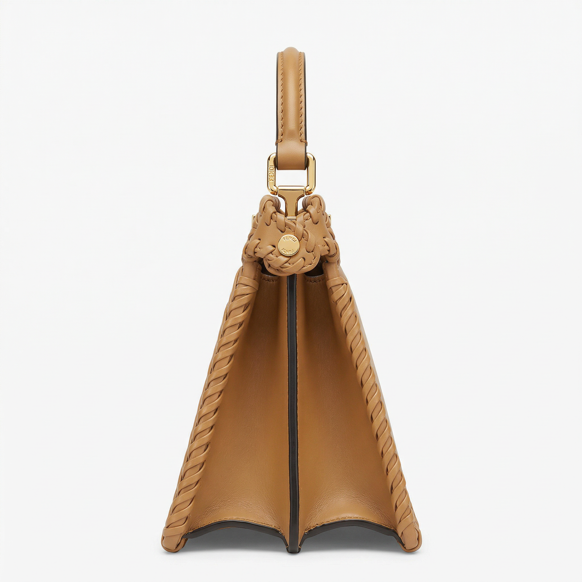 Fendi Peekaboo Iconic Mini Interlace – Hand-Woven Leather