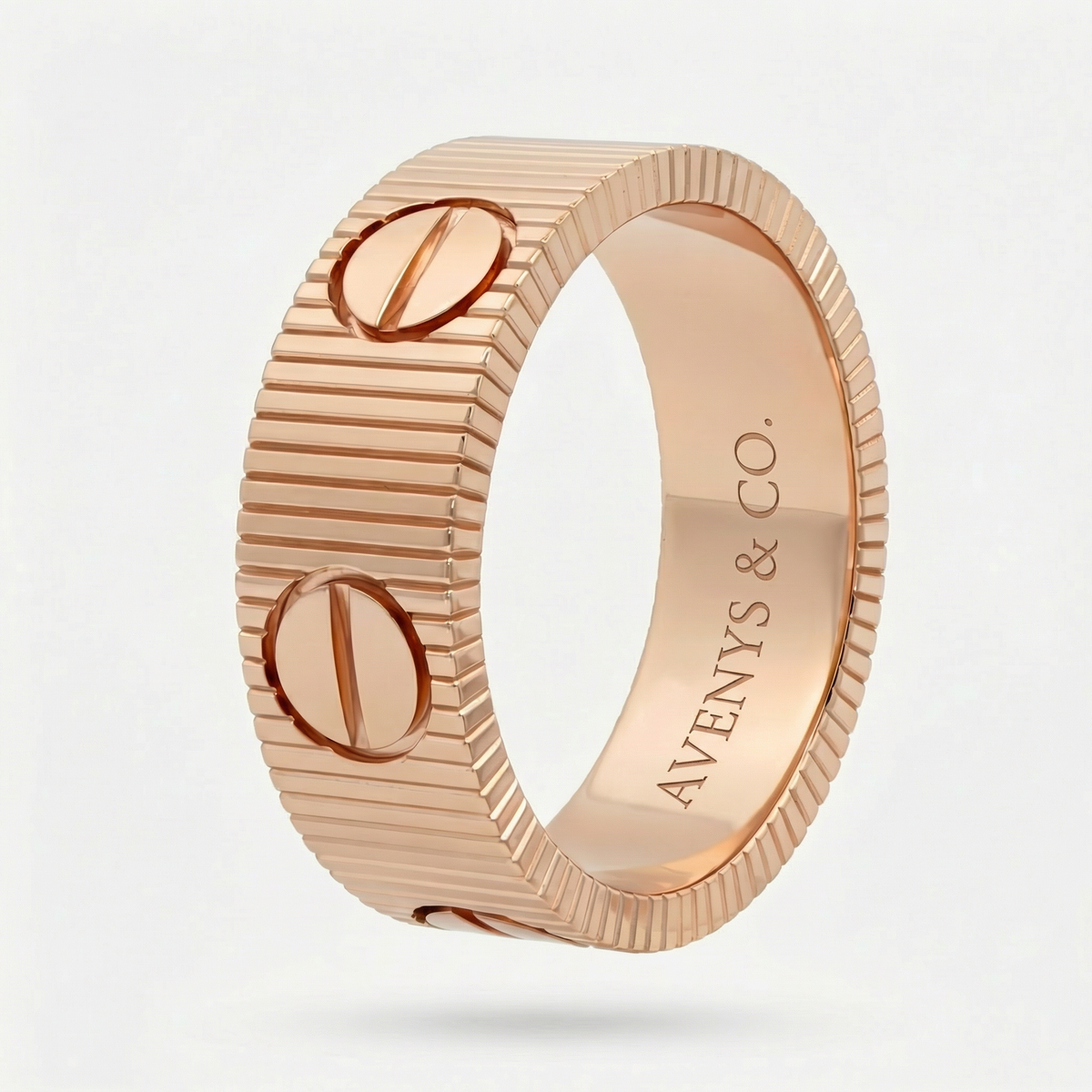 Loop Classic Ring – on Rose Gold