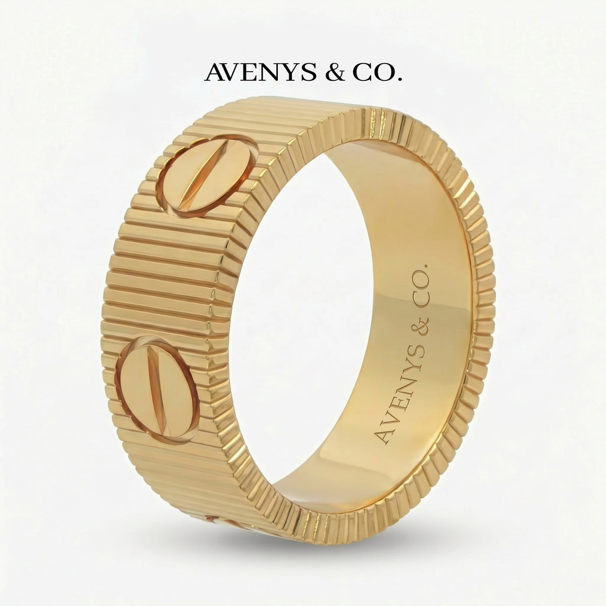 Loop Classic Ring – on Yellow Gold
