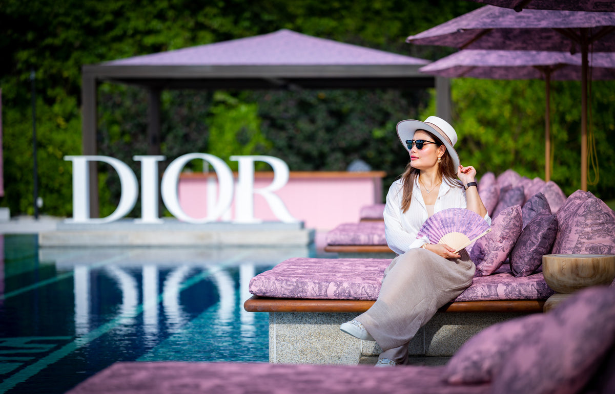 Christian Dior Vibe Vertical Mini Bag – Raffia & Calfskin