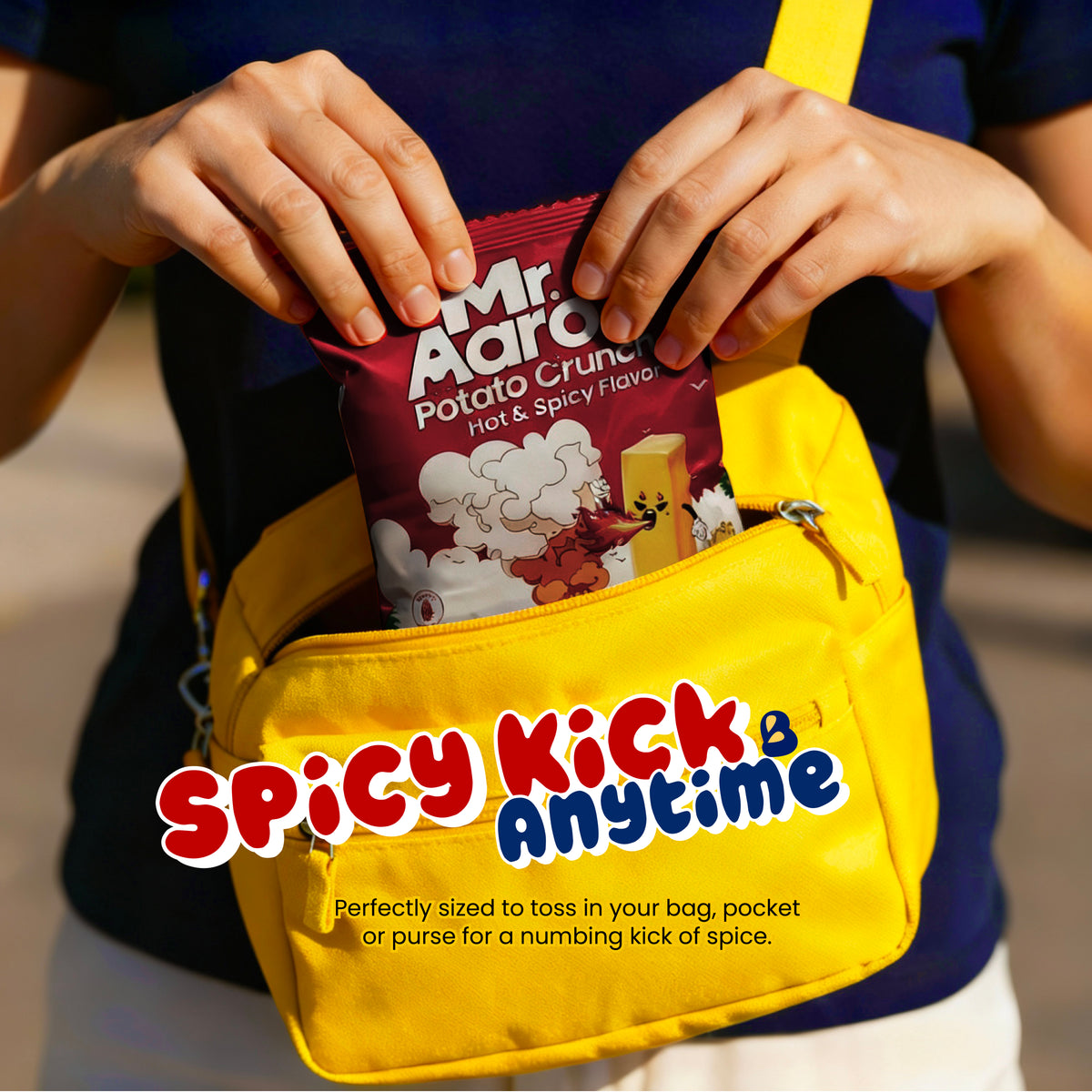 Mr. Aaron Potato Crunch - Hot & Spicy