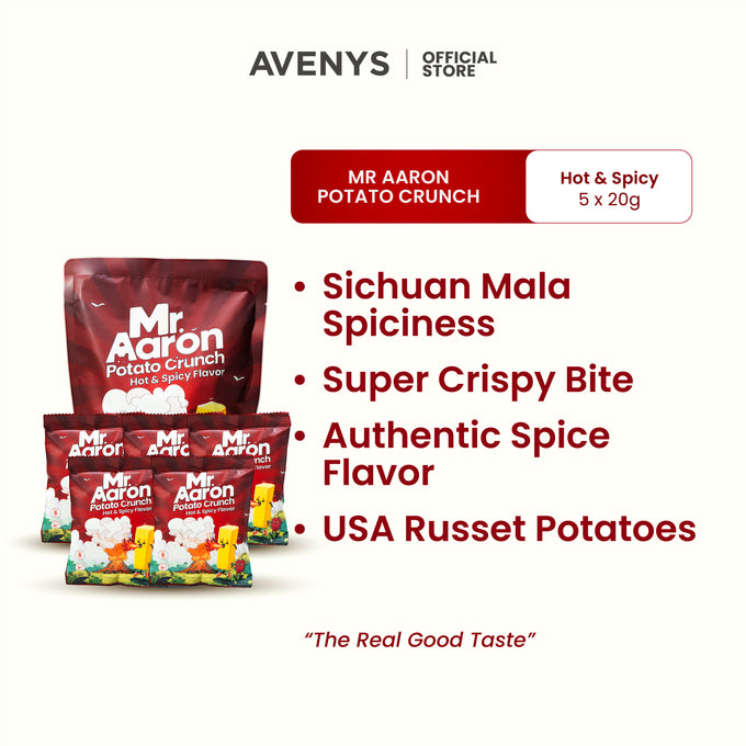Mr. Aaron Potato Crunch - Hot & Spicy