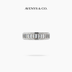 Motion Baguette Ring - on White Gold — WEB lead photo