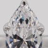 AV Floral™ Marquise Solitaire Ring with White Marquise Stone – on White Gold ... product video